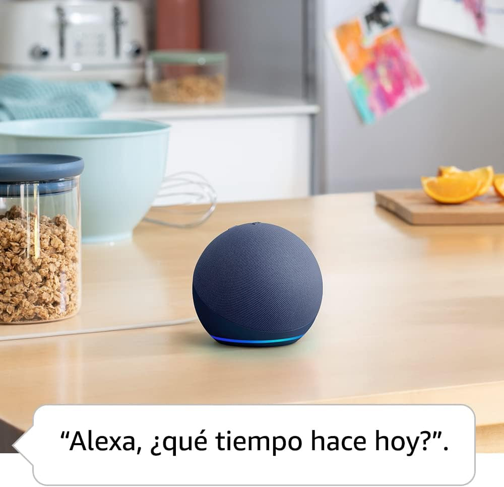 Echo Dot (Última Generación) | Altavoz Inteligente Wifi Y Bluetooth Con Alexa, Con Sonido Más Potente Y De Mayor Amplitud | Azul Marino