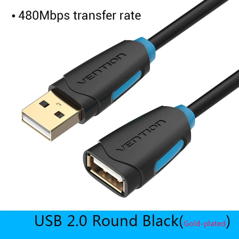 USB 3.0 Male to Female Extension Cable - High-Speed