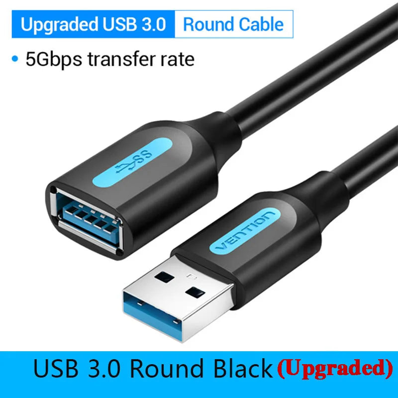 USB 3.0 Male to Female Extension Cable - High-Speed