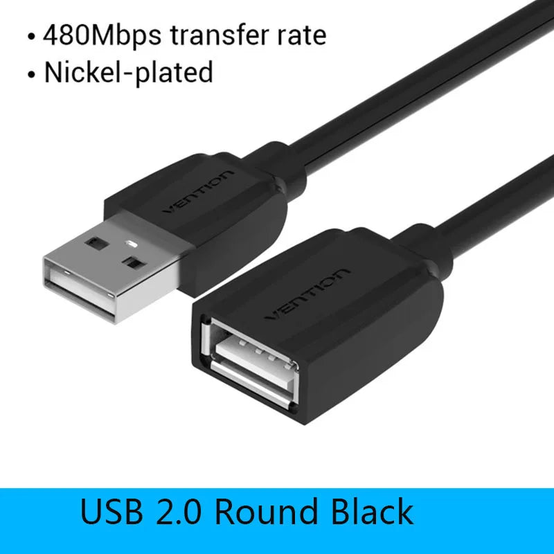 USB 3.0 Male to Female Extension Cable - High-Speed