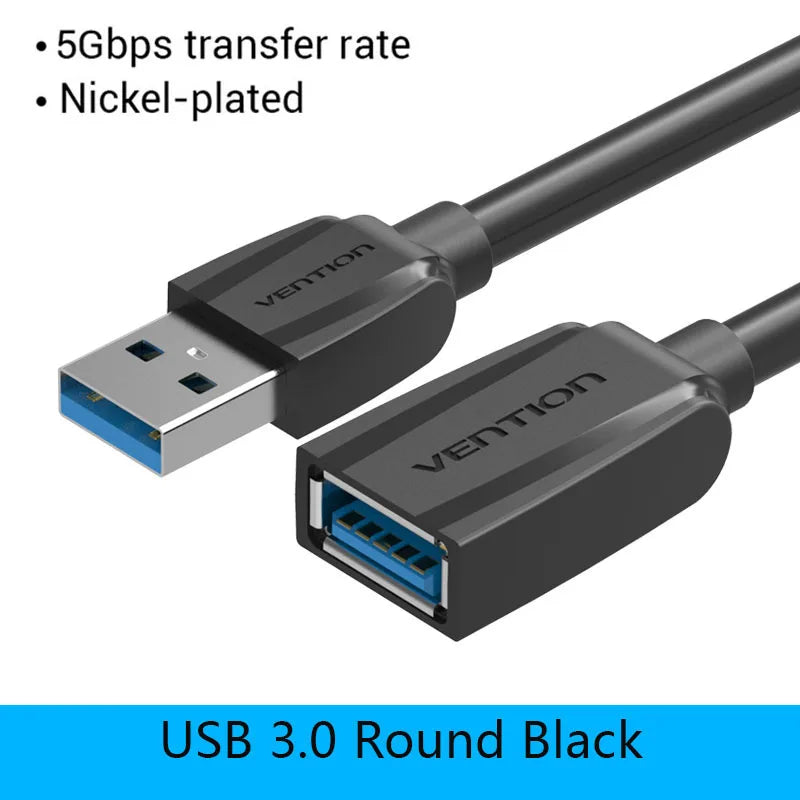 USB 3.0 Male to Female Extension Cable - High-Speed