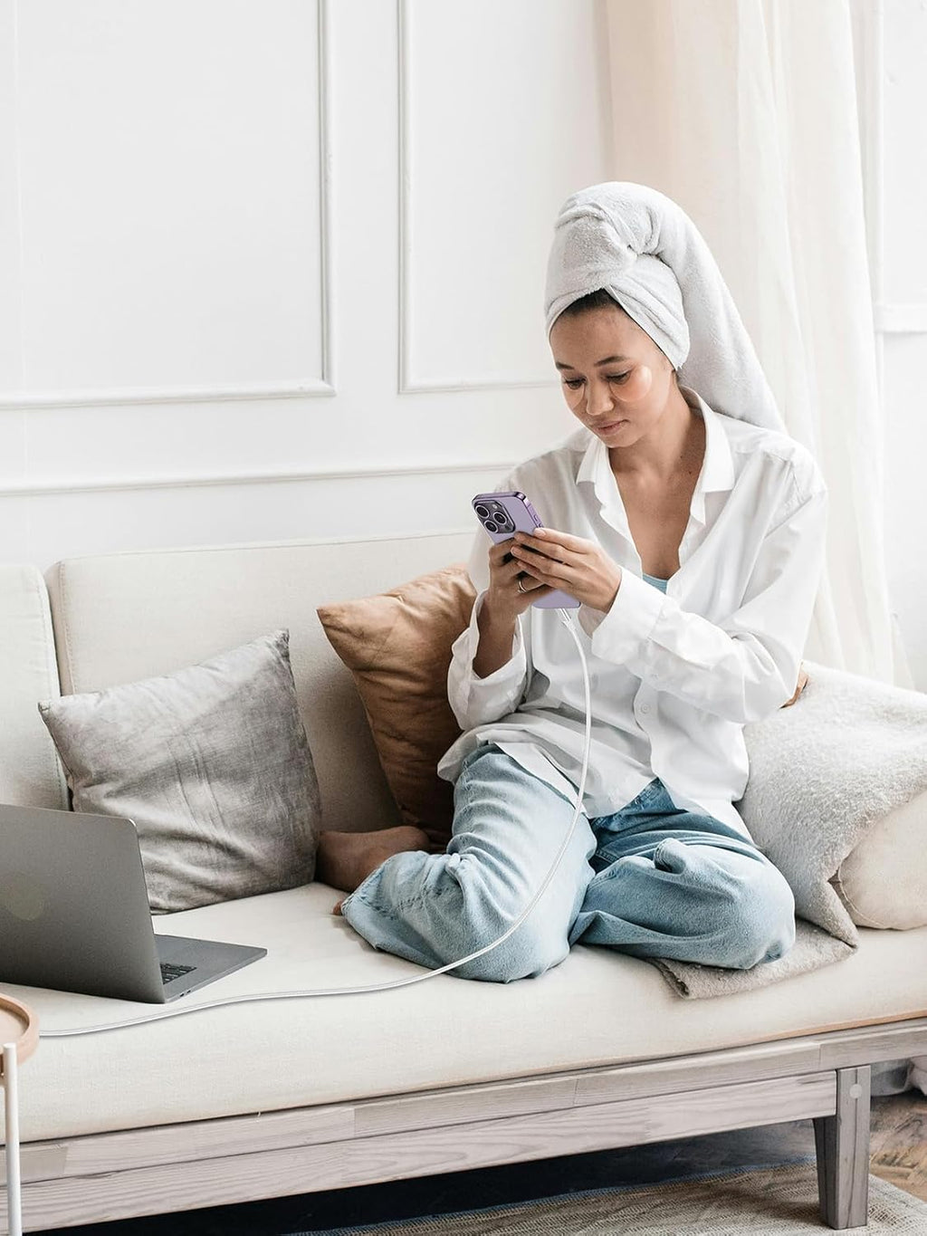 Aioneus Cable Cargador Iphone 2M 