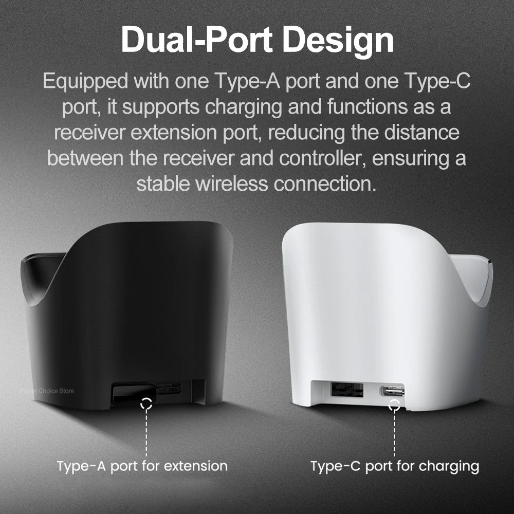 Nova 2 Lite Gamepad Charging Dock - Super Nova Charging Station for Original Switch Joysticks and Accessories