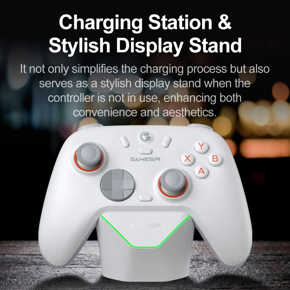 Nova 2 Lite Gamepad Charging Dock - Super Nova Charging Station for Original Switch Joysticks and Accessories