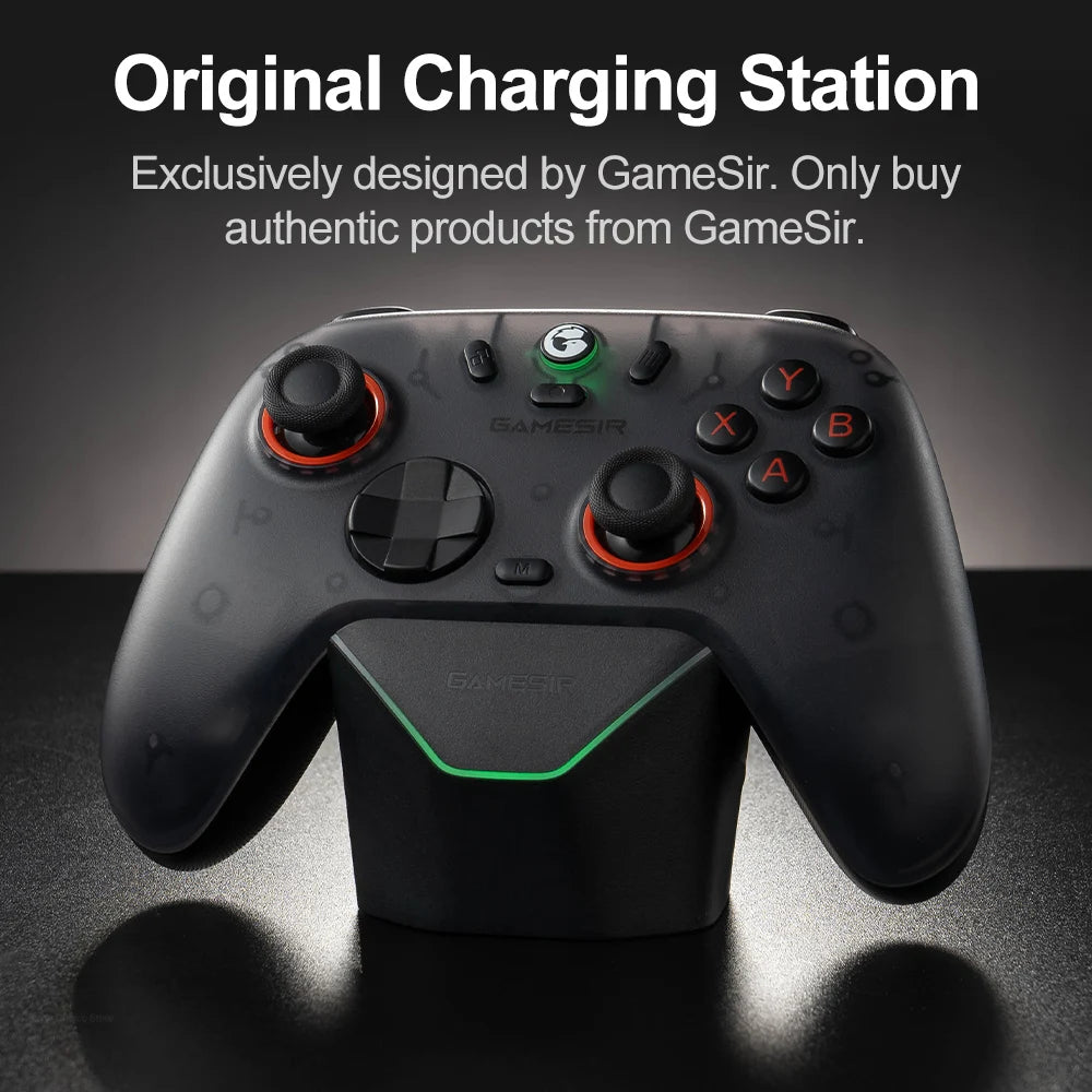 Nova 2 Lite Gamepad Charging Dock - Super Nova Charging Station for Original Switch Joysticks and Accessories