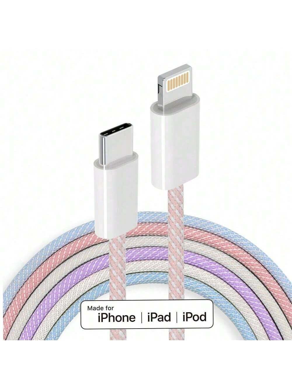 Fast Charge Braided Cable Compatible with Iphone 