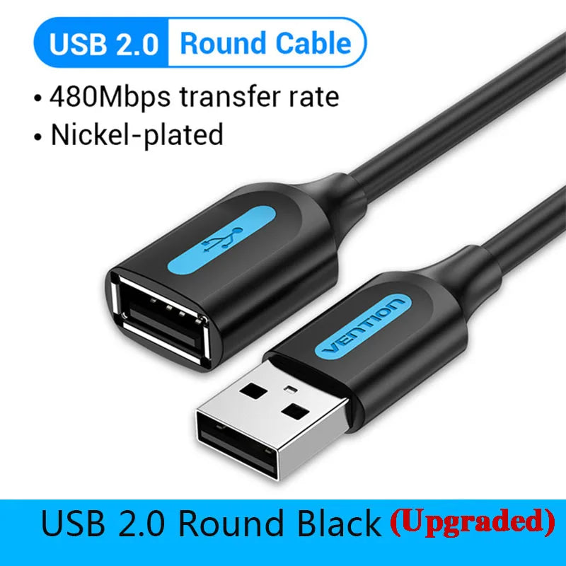 USB 3.0 Male to Female Extension Cable - High-Speed