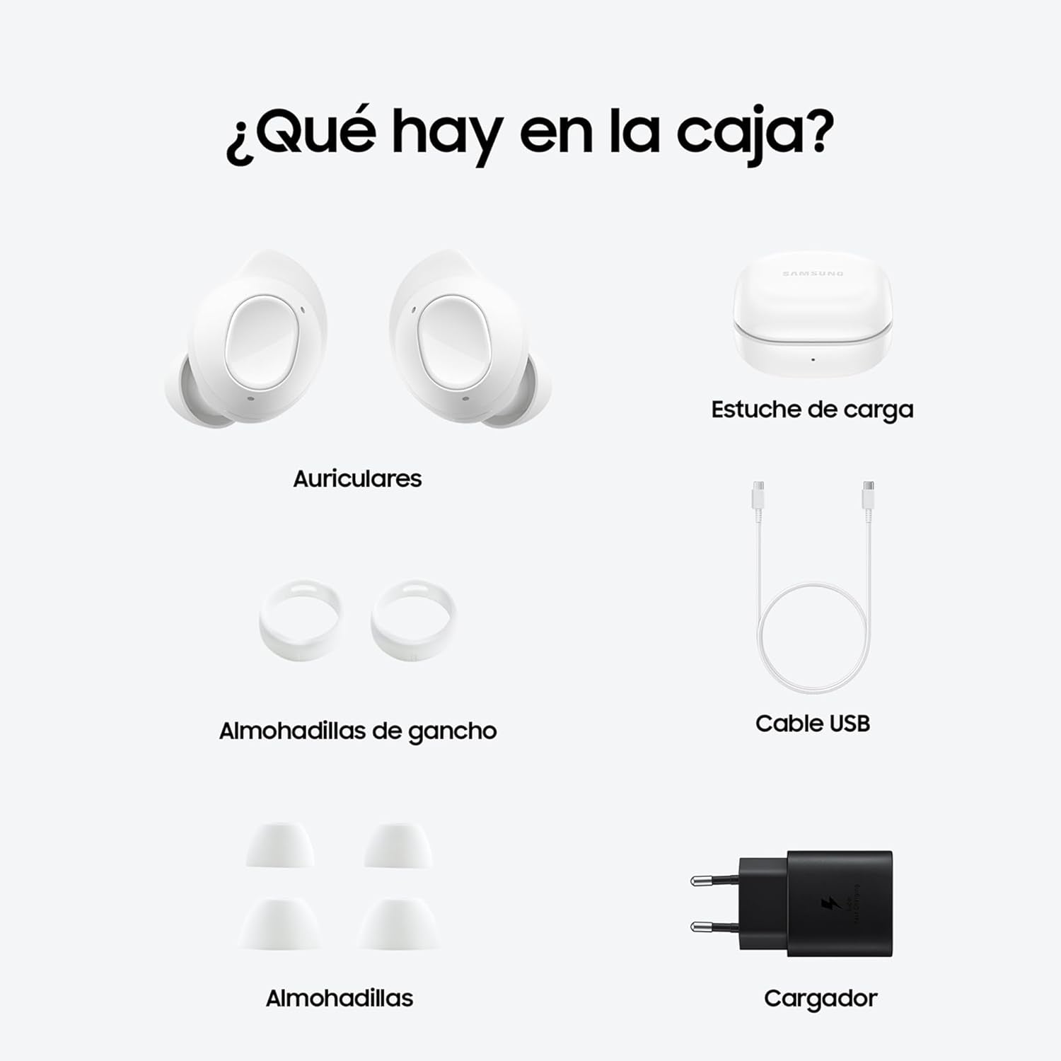 Samsung Galaxy Buds FE + Cargador 